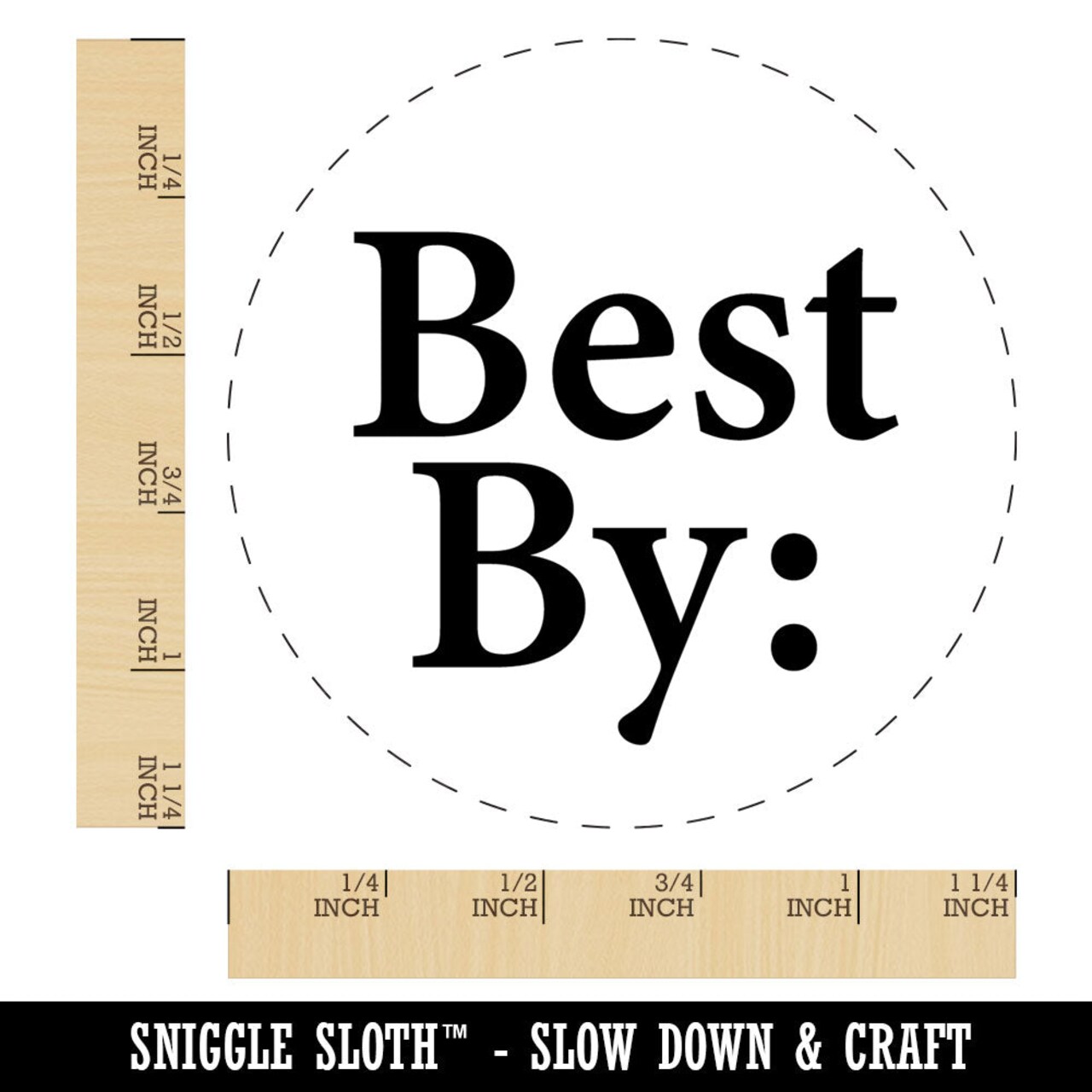 Best By Expiration Date Food Fill Rubber Stamp for Stamping Crafting Planners